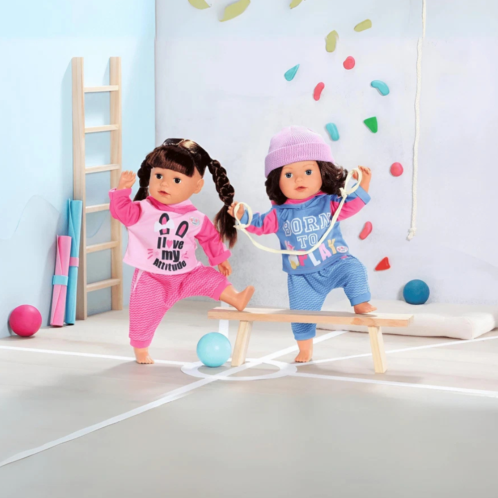 Baby Born Brother Play & Style 43cm Doll with Accessories for Boys and Girls