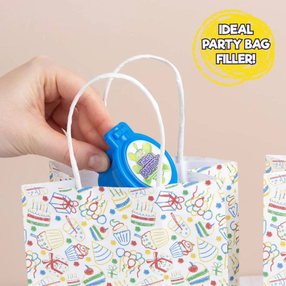 Abeec 6 Pack Toilet Putty Slime Farting Toys for Kids Party Bag Fillers Prank Joke Gifts Novelty Fun