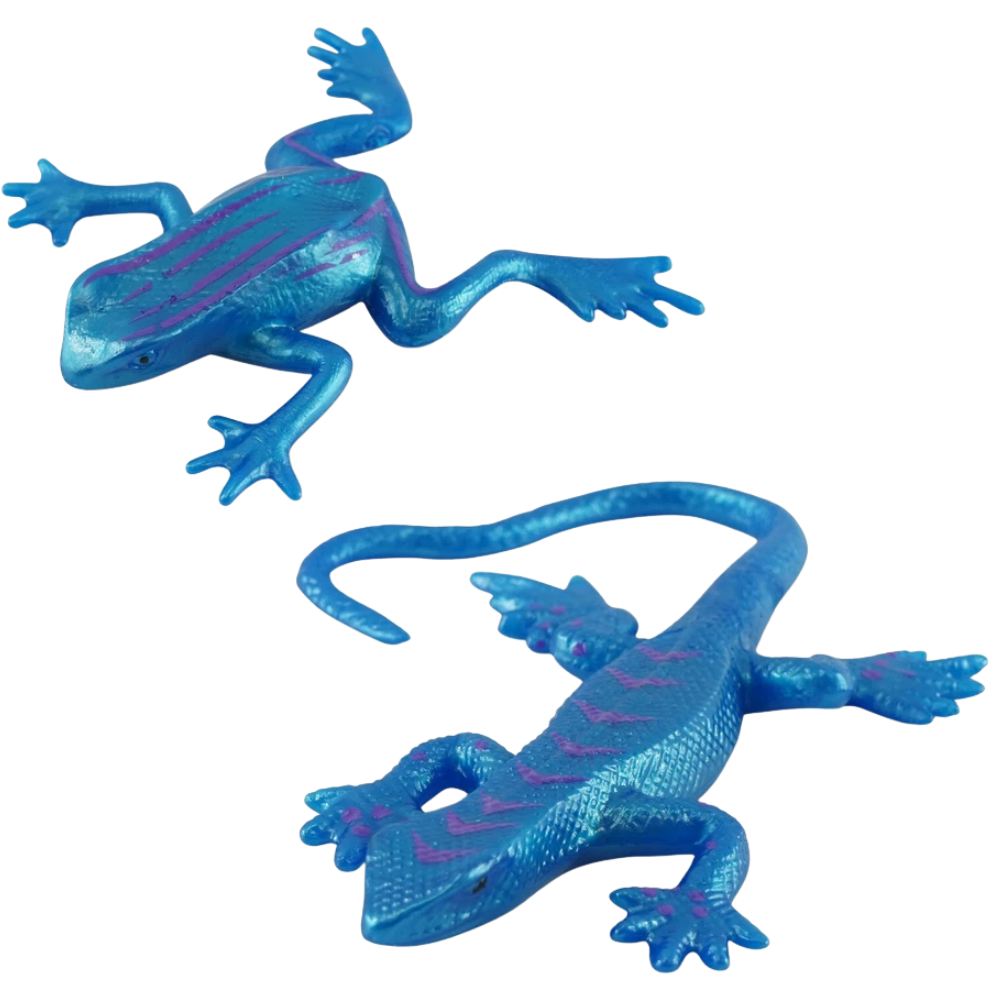 Sticky Stretchy Fidget Toys Frogs Lizards Rubber Reptile Sensory Toys Kids 3+ Years
