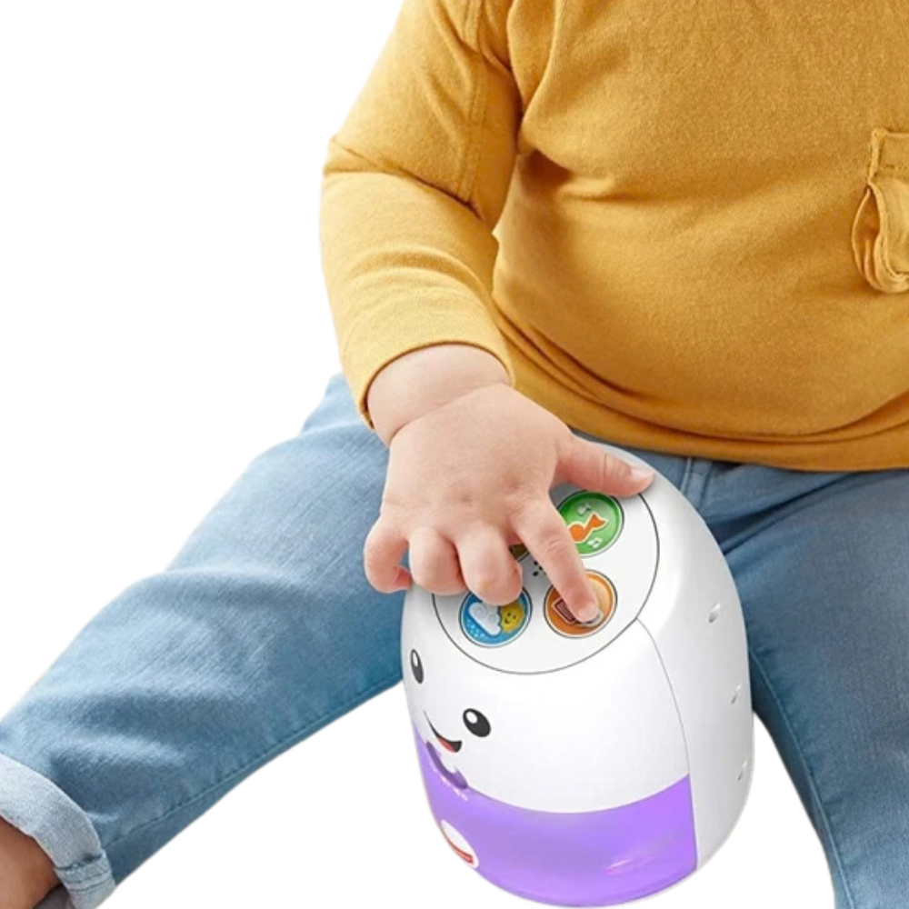 Fisher-Price Laugh & Learn Babble & Wobble Hub Interactive Musical Baby Toy 9m+