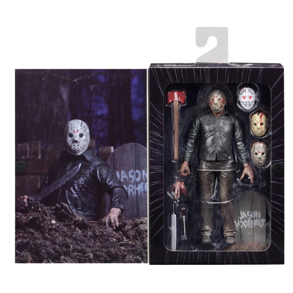 NECA Jason Voorhees Friday The 13th Part Action Figure Halloween Toy Gift