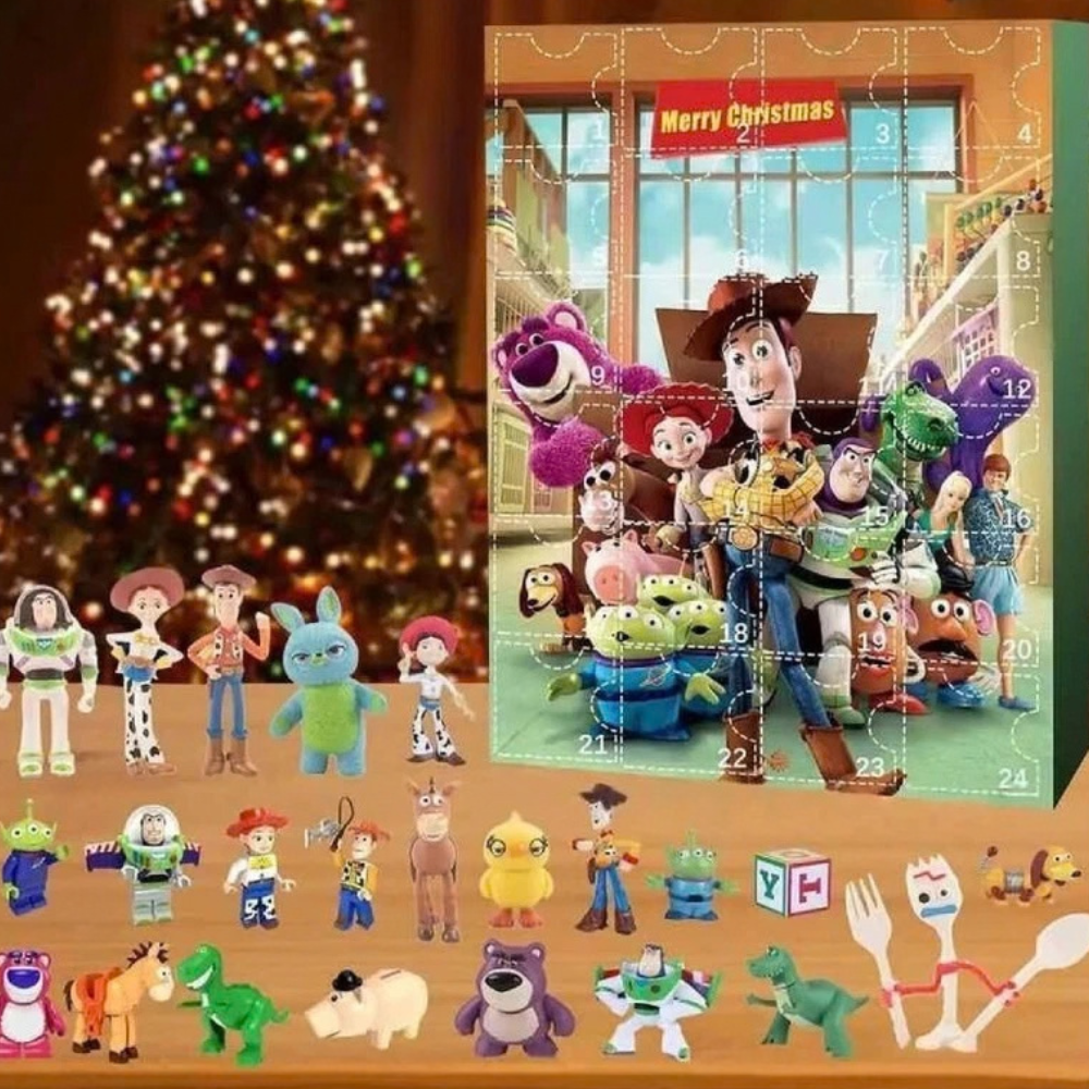 Toy Story Advent Calendar 2026 Christmas Countdown 24 Days Resin Collectible Toy Gift