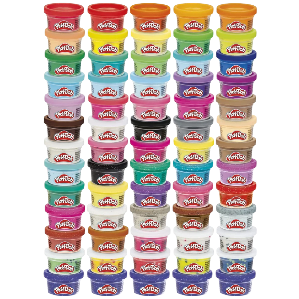 Play-Doh Sparkle Ultimate Color Collection 65 Pack Modelling Compound Set for Kids 3+ Play