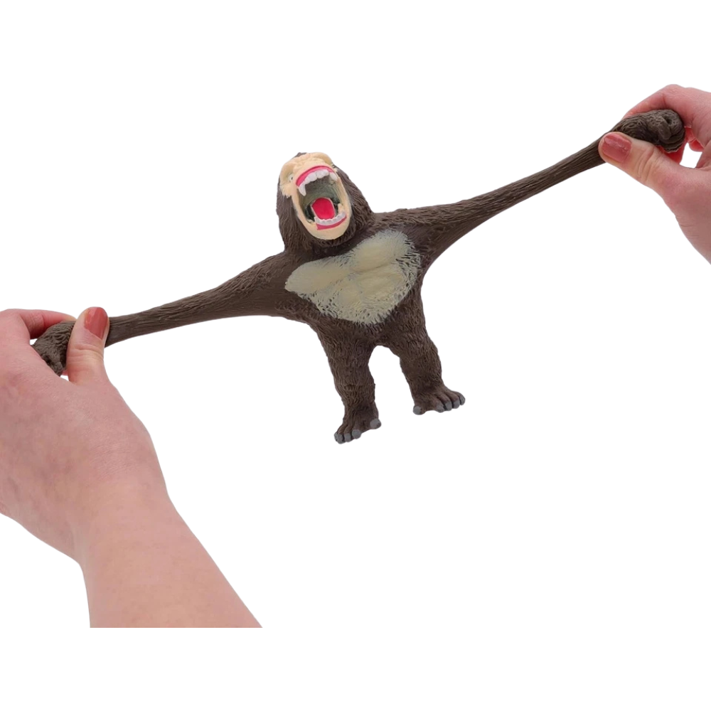 Toyland 15cm Stretchy Gorilla Stress Fidget Toy Novelty Joke Gift for Kids Adults Age 3+