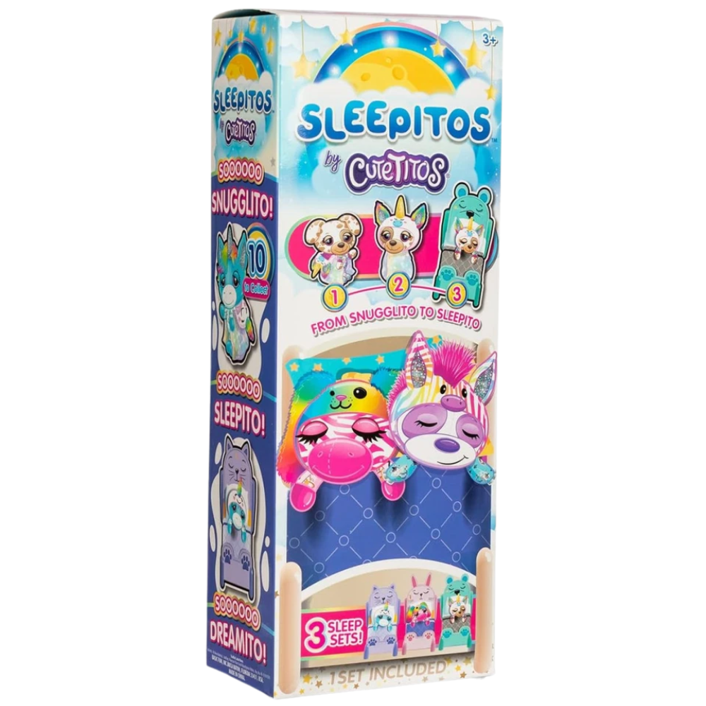 Cutetitos Sleepitos Plush Random Collectible Scented Animal Toy for Kids Ages 3+