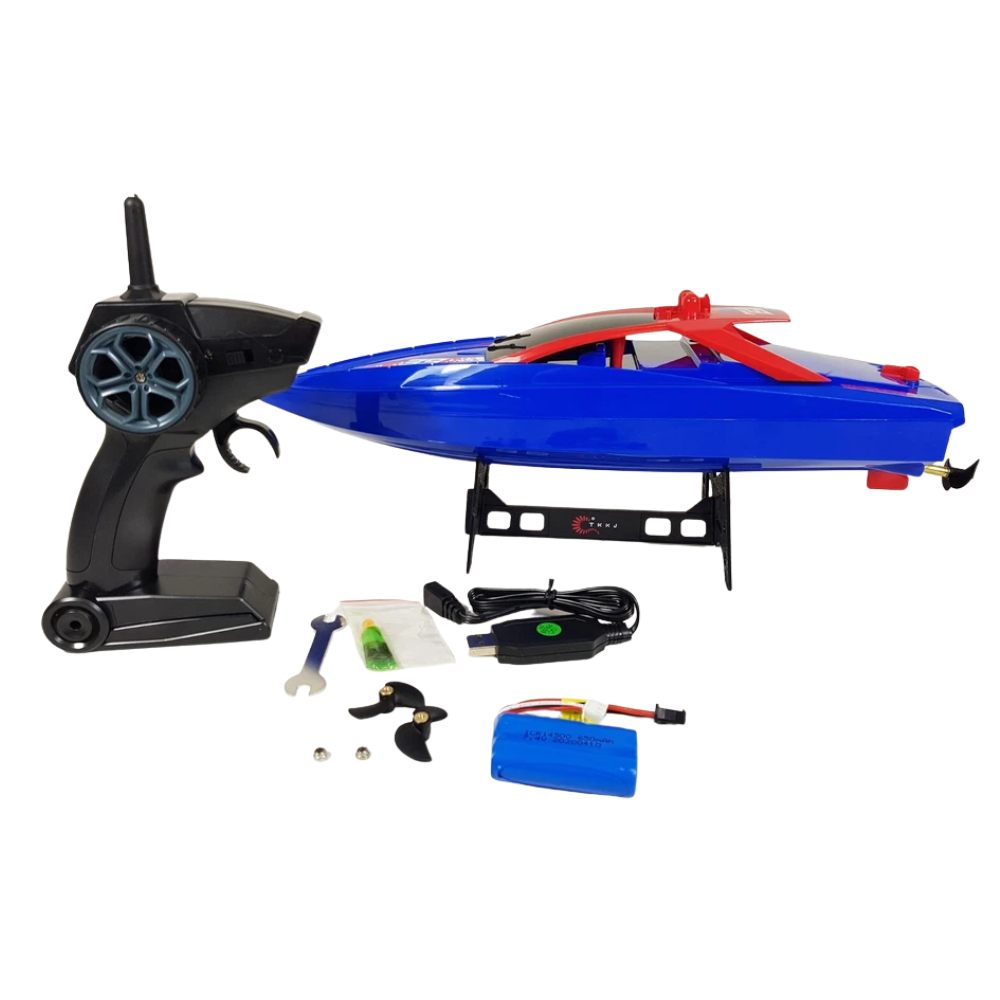 RC Racing Boat H109 1:28 Atlantic Yacht 35km/h 2.4GHz Twin Motor Kids 6+
