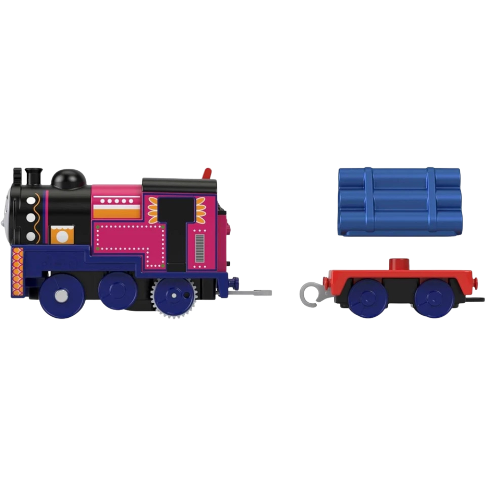 Thomas & Friends Ashima Motorized Train Battery Powered Engine Cargo Car Kids Railway Toy Set