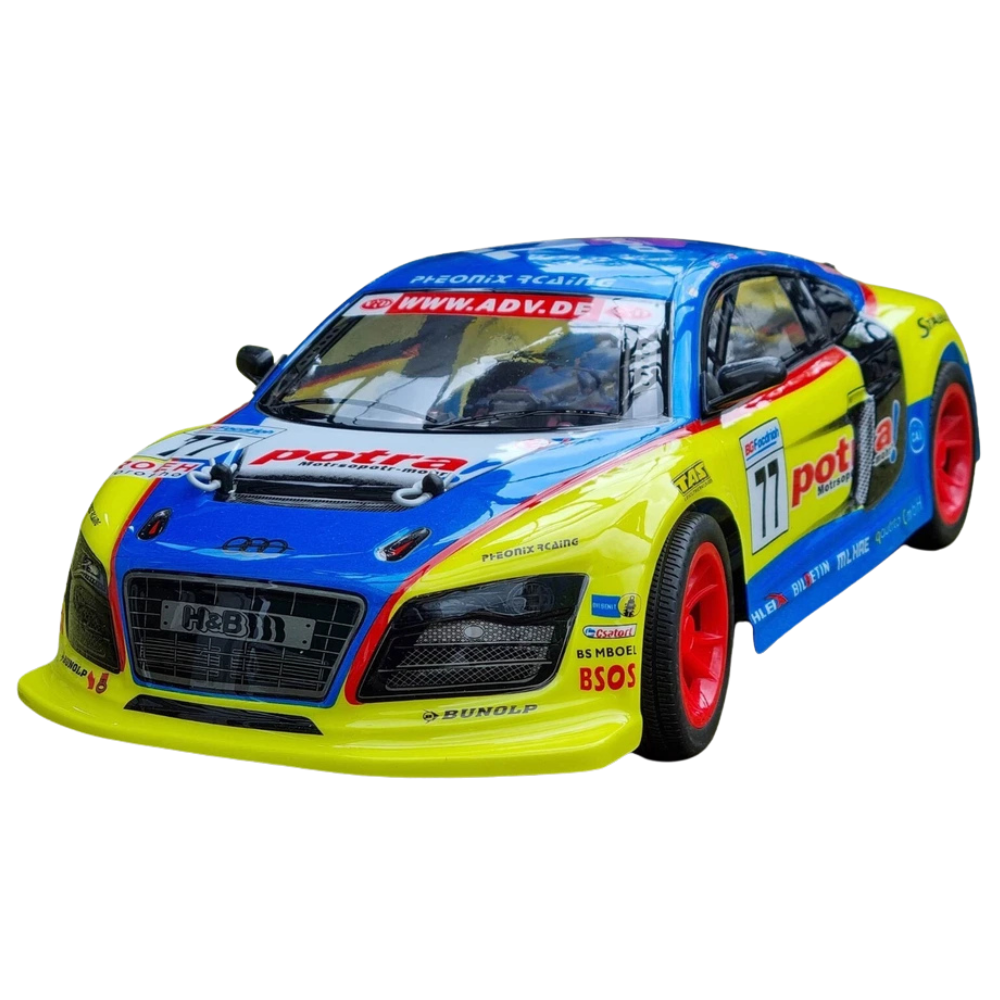 1:10 Rc Audi Quattro Rally Supra Remote Control Car Kids Toy Rwd Battery Powered Gift