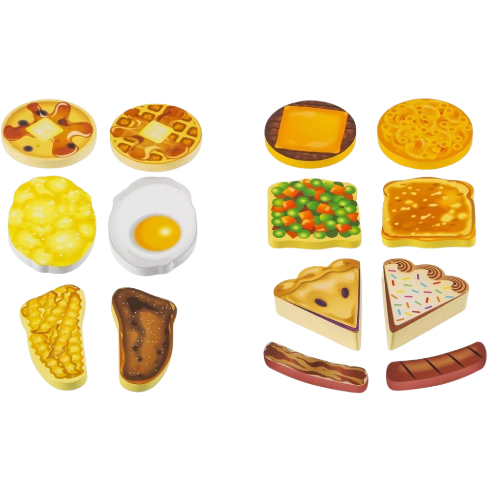 Melissa & Doug Star Diner Restaurant Play Set 41 Pieces Pretend Food Toy for Kids