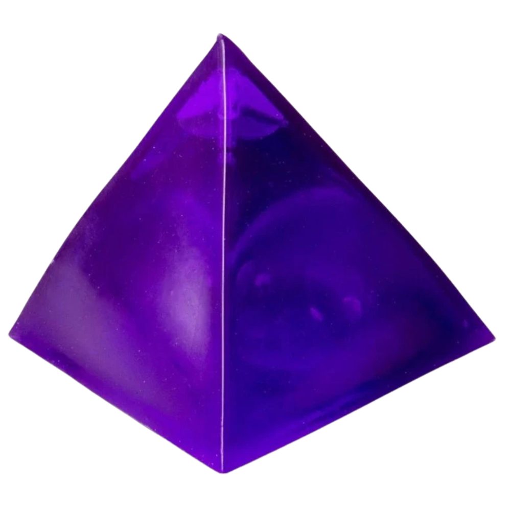 SCRUNCHEMS Sugar Pyramid Sensory Fidget Toy Squishy Gel Stress Relief