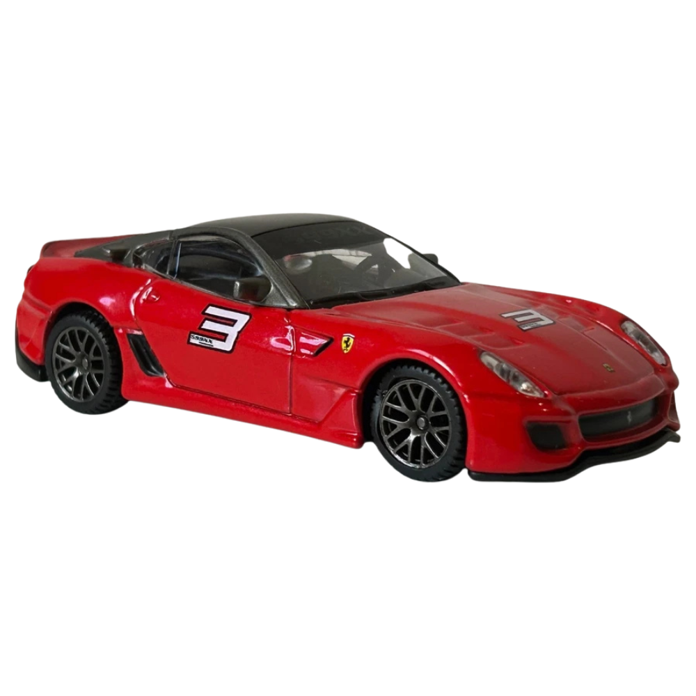 Bburago Ferrari 599XX Red Italian Racing Car 1:43 Scale Diecast Model Toy