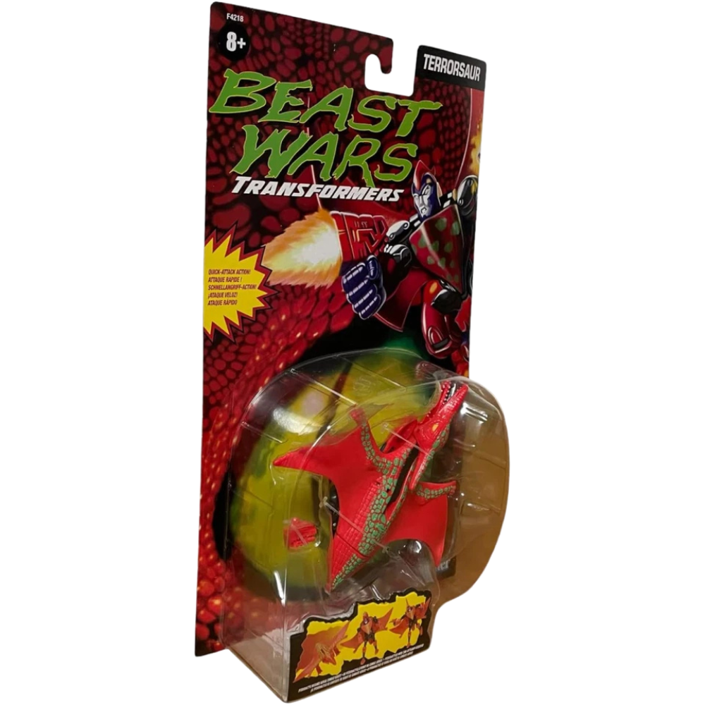 Transformers Beast Wars Terrosaur Connoisseur Action Figure Pterodactyl & Robot