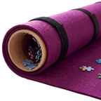 Puzzle Roll Up Mat for 3000-Piece Jigsaw Puzzles Portable Storage Saver Mat for Easy Move