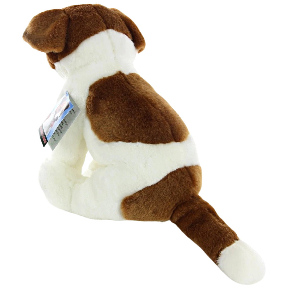 Jack Russell Plush Soft Toy Puppy Dog Teddy by Faithful Friends 25cmh Ideal Gift for Kids
