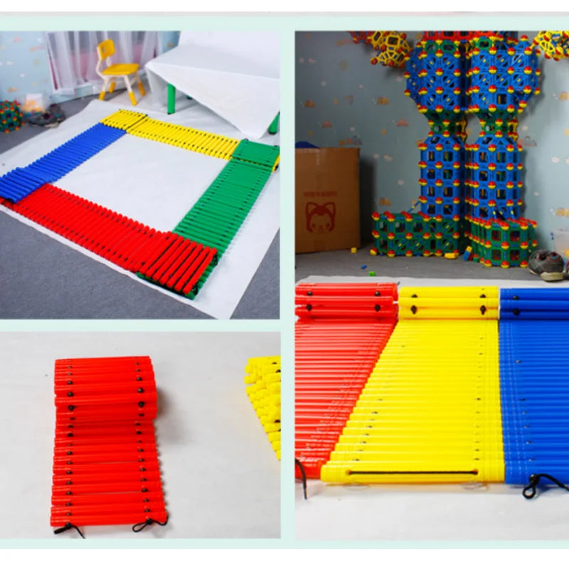 Kids Balance Board for Coordination Training Indoor Outdoor Sensory Play Toy Set