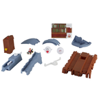 Hot Wheels Mario Kart Boo's Spooky Sprint Race Track Playset with Shy Guy Toy Set