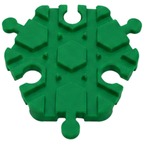 6 Way Wooden Train Track Crossing Intersection Fits Brio Lillabo Bigjigs 3D Printed Pla