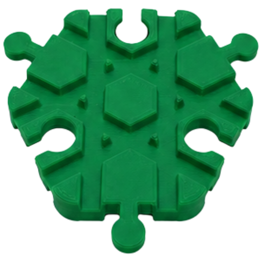 6 Way Wooden Train Track Crossing Intersection Fits Brio Lillabo Bigjigs 3D Printed Pla