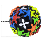 QiYi Gear Ball Cube 3D Puzzle, Spherical Gear Magic Speed Cube Toy for Kids & Adults
