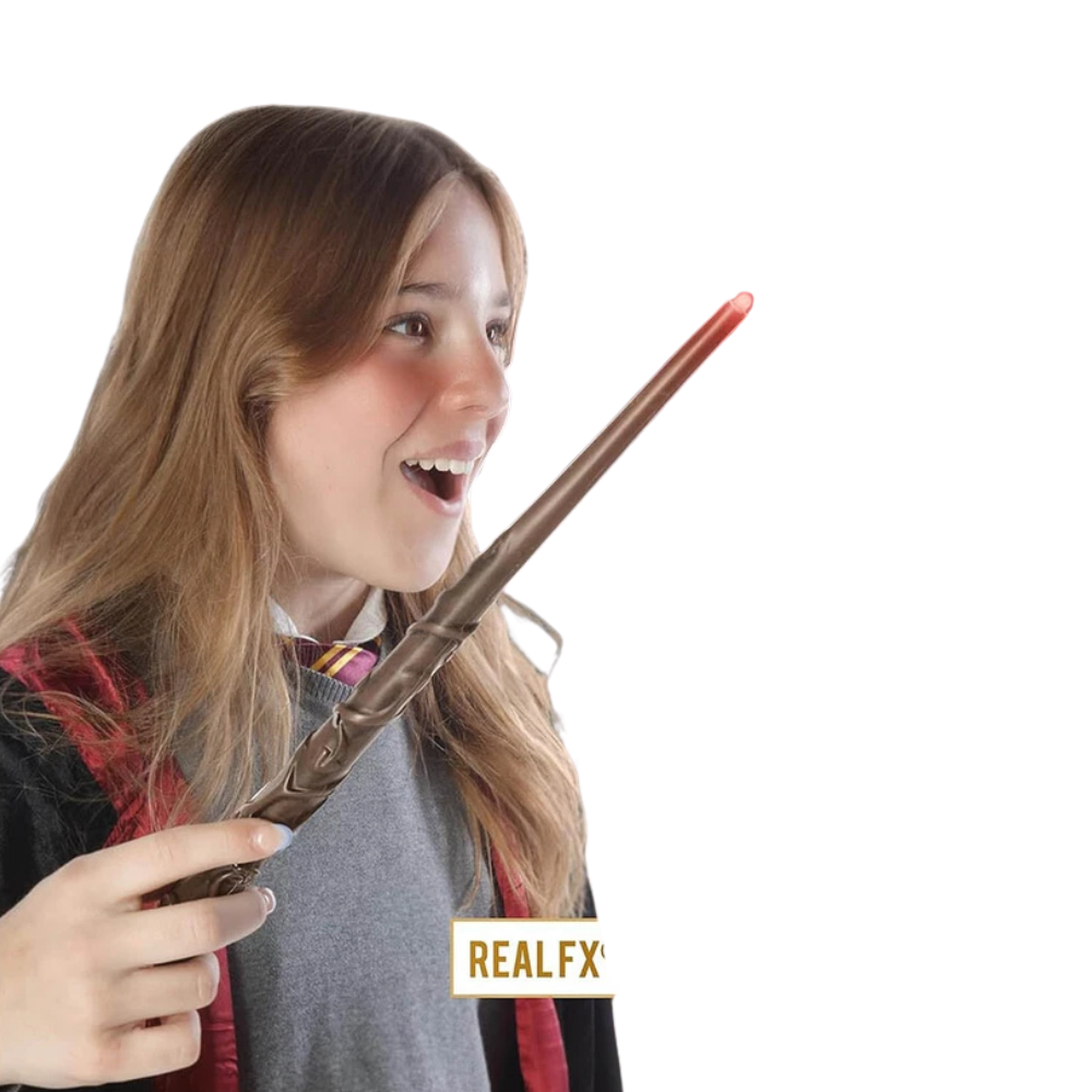 Real Fx Spell Master Wand Hermione Official Harry Potter Wizarding World Interactive Toy