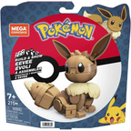 Mega Construx Pokemon Eevee Construction Set Building Toy for Kids Collectible Playset