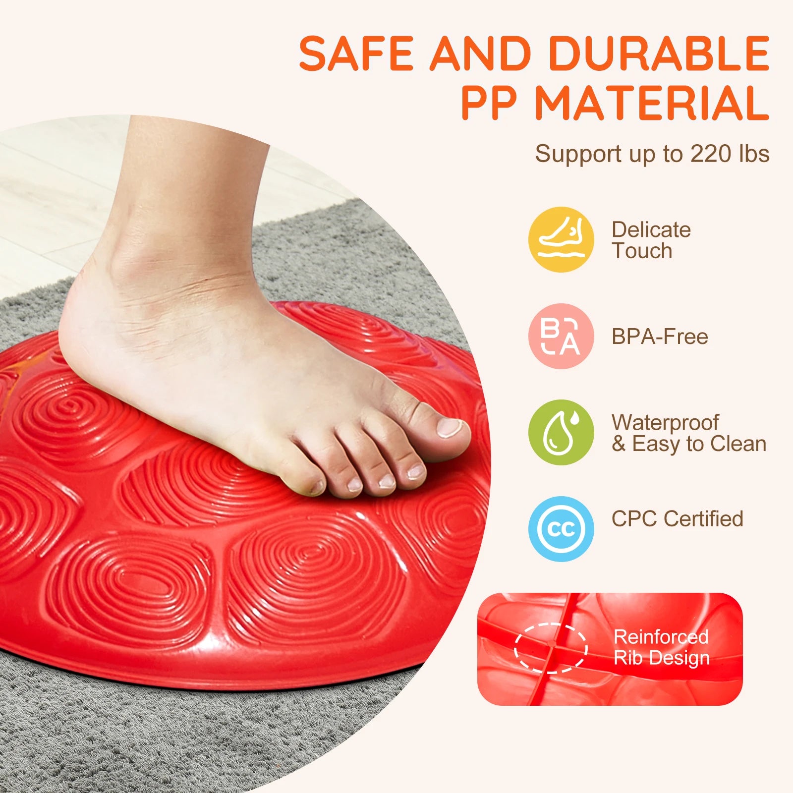 6-Pack Kids Turtle Stepping Stones – Balance & Jumping Coordination Game Toys