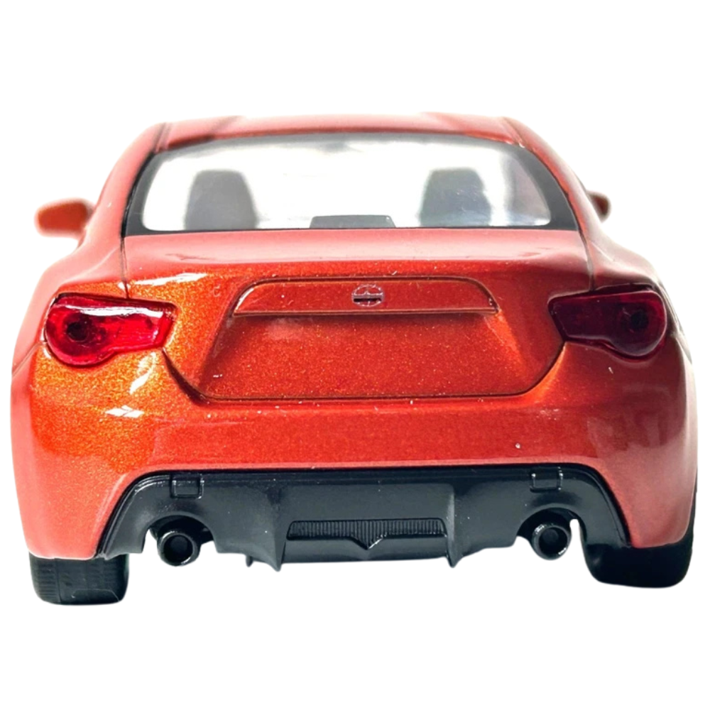 Welly Scion Fr-S Orange Diecast Japanese Sports Car Model Toy 1:34-1:39 Scale Collectible