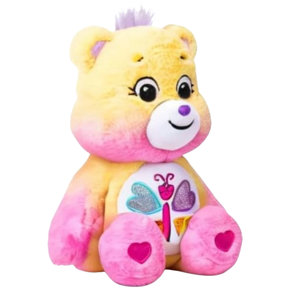 Care Bears Calming Heart Bear Medium Plush Teddy Collectible Gift New Kids Toy Soft