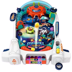 Mini Pinball Machine Arcade Tabletop Game Plastic Kids Adults Portable Toy