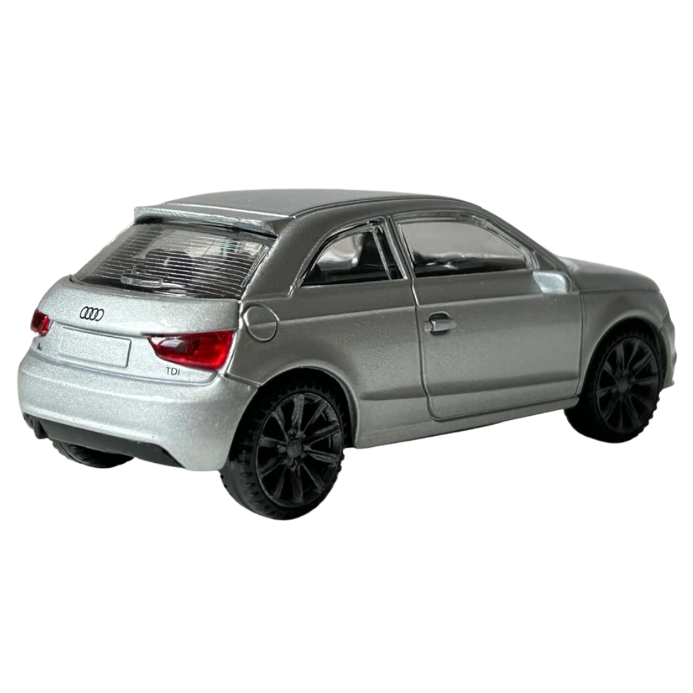 Rastar Audi A1 Diecast Model Car 1:43 Scale Red Silver German Car Toy