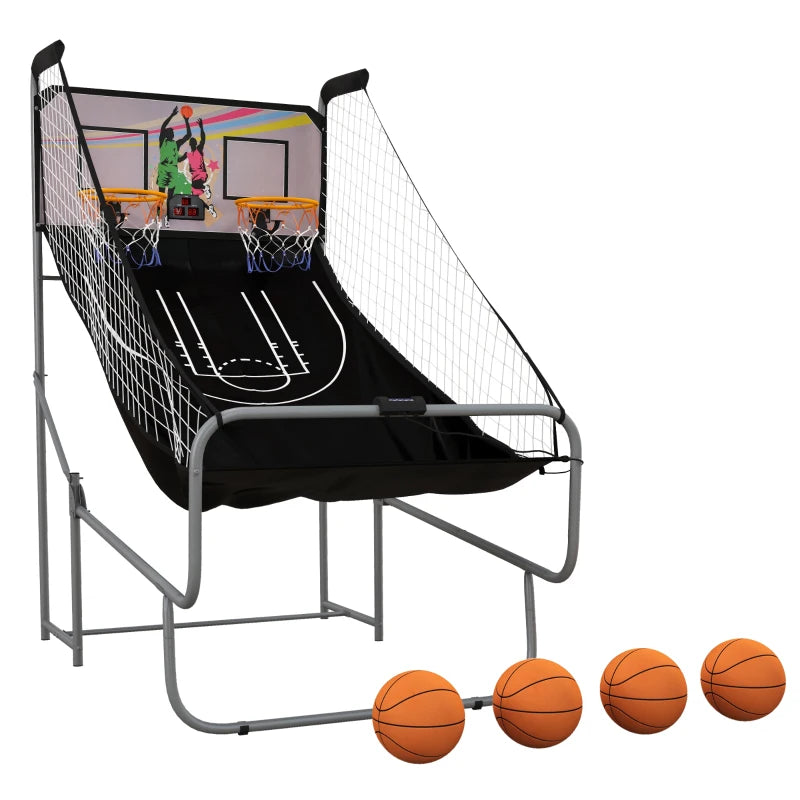 Foldable Basketball Arcade – 8 Game Modes & Sound Effects
