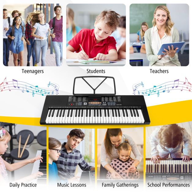 88-Key Foldable Full-Size Semi-Weighted Digital Piano Keyboard with MIDI Connectivity