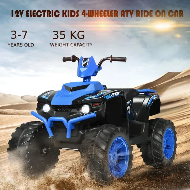 12V Electric Kids Ride-On ATV / Quad Bike – Battery-Powered Fun