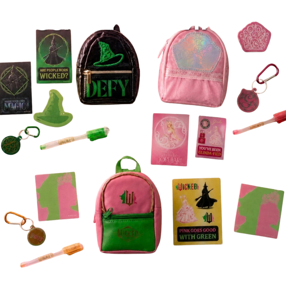 Wicked Stationery Mini Backpack 3 Pack Collectable Gift Set