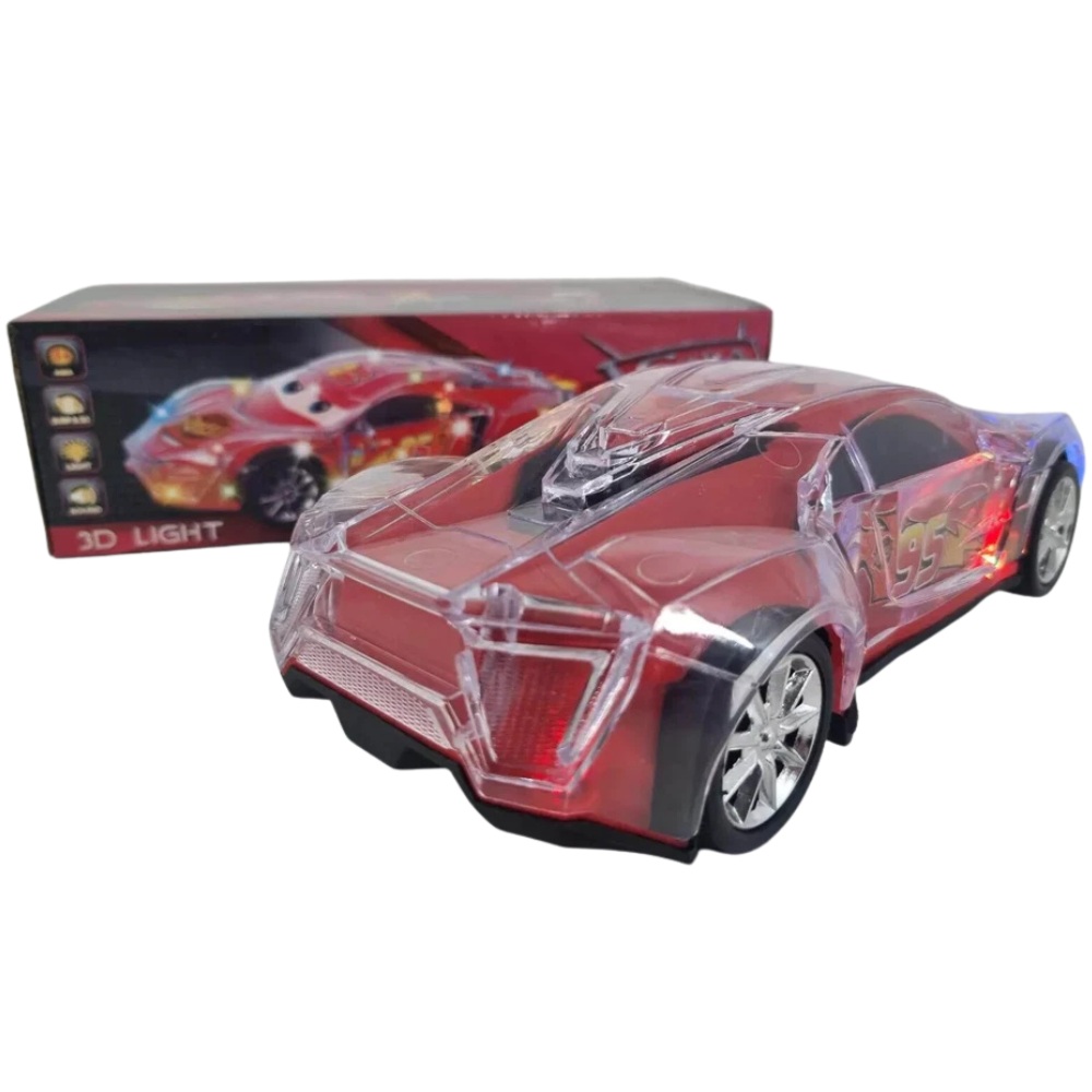 Mcqueen Led Light Music Sensory Toy for Calming Play Special Needs Children Gift