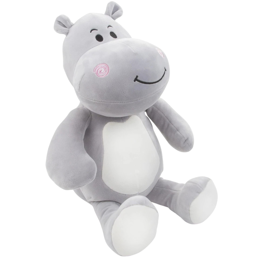 Supersoft Hippo Teddy Plush Toy for Babies & Kids – Soft Stuffed Animal Gift