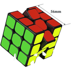Qiyi 3x3 Magic Cube Puzzle Toy for Kids and Adults Classic Brain Teaser Game Ages 5–99