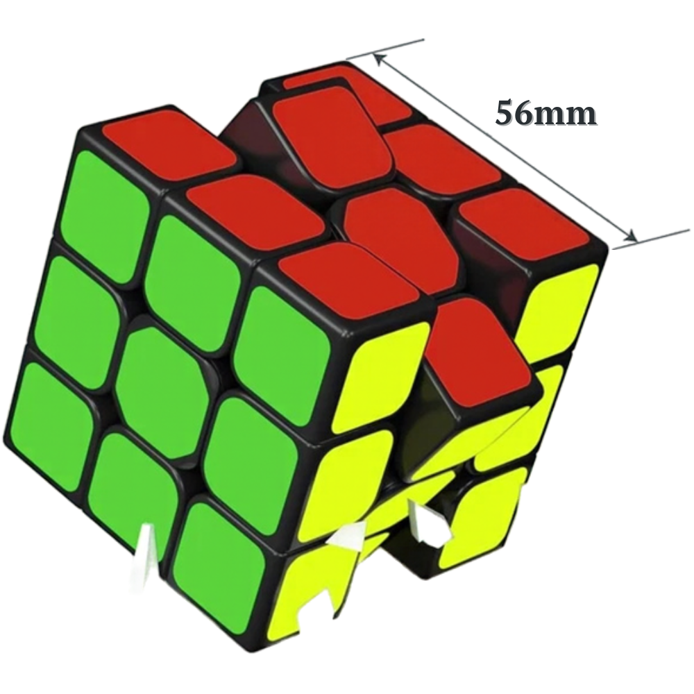 Qiyi 3x3 Magic Cube Puzzle Toy for Kids and Adults Classic Brain Teaser Game Ages 5–99