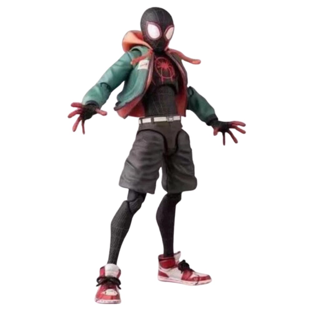 Spider-Man Miles Morales PVC Action Figure Toy Across the Spider-Verse Collection