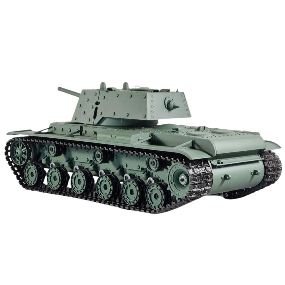 Heng Long Kv-1 Rc Tank 1:16 V7, 2.4ghz Bb/ir Battle, Smoke & Sound, Kids 14+