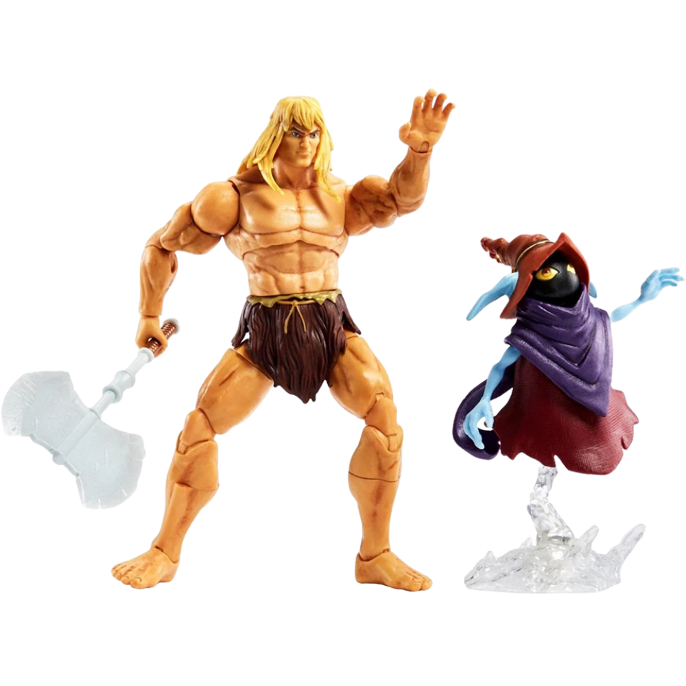 Masters of the Universe Revelation Savage He-Man Action Figure Collectible Toy