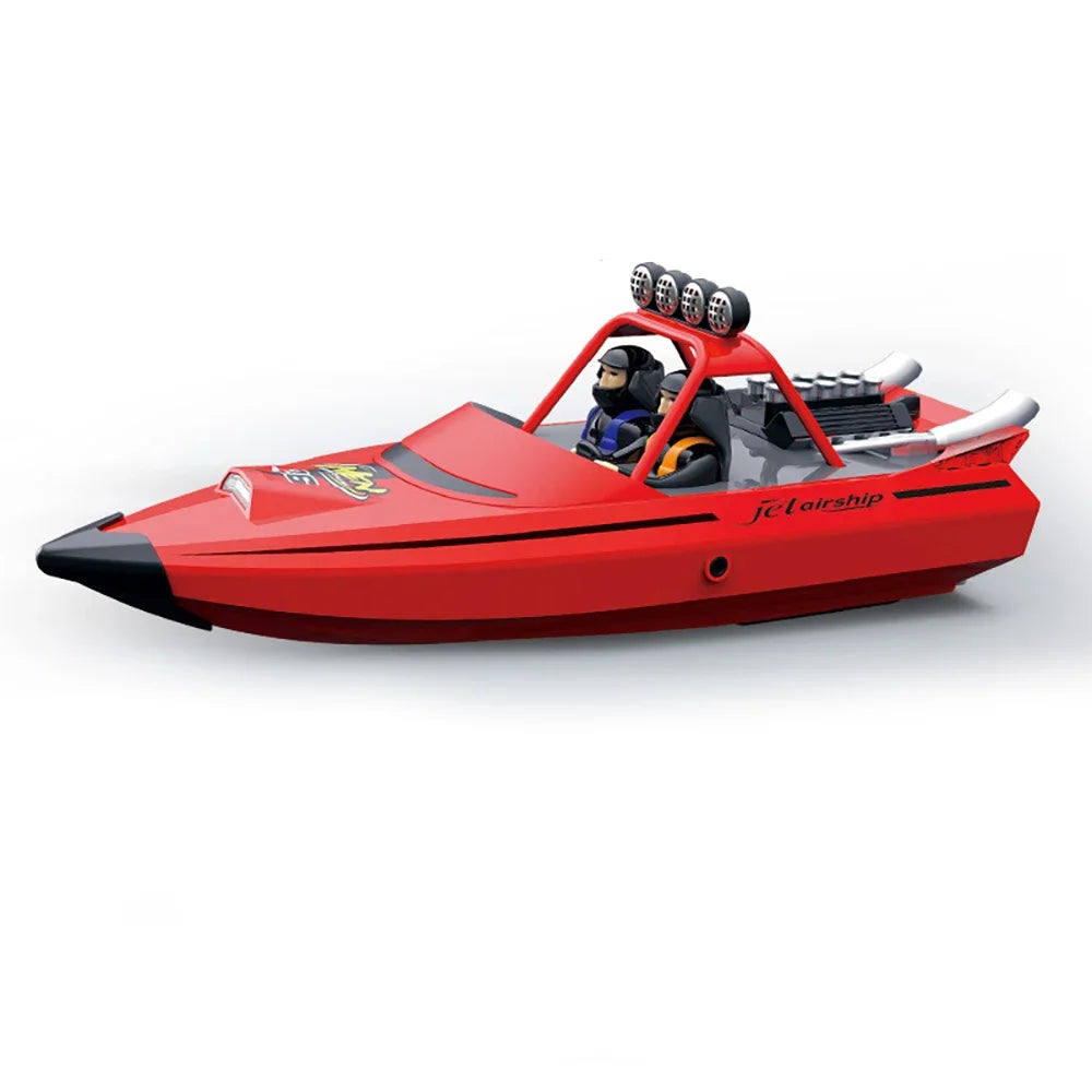 2.4GHz TY725 RC Turbojet High-Speed Remote Control Boat with Low Battery Alarm Toy