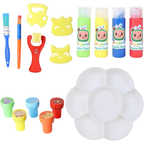 Toyland Cocomelon My First Messy Play Paint Set Toddler Arts & Crafts Tl268 Creative