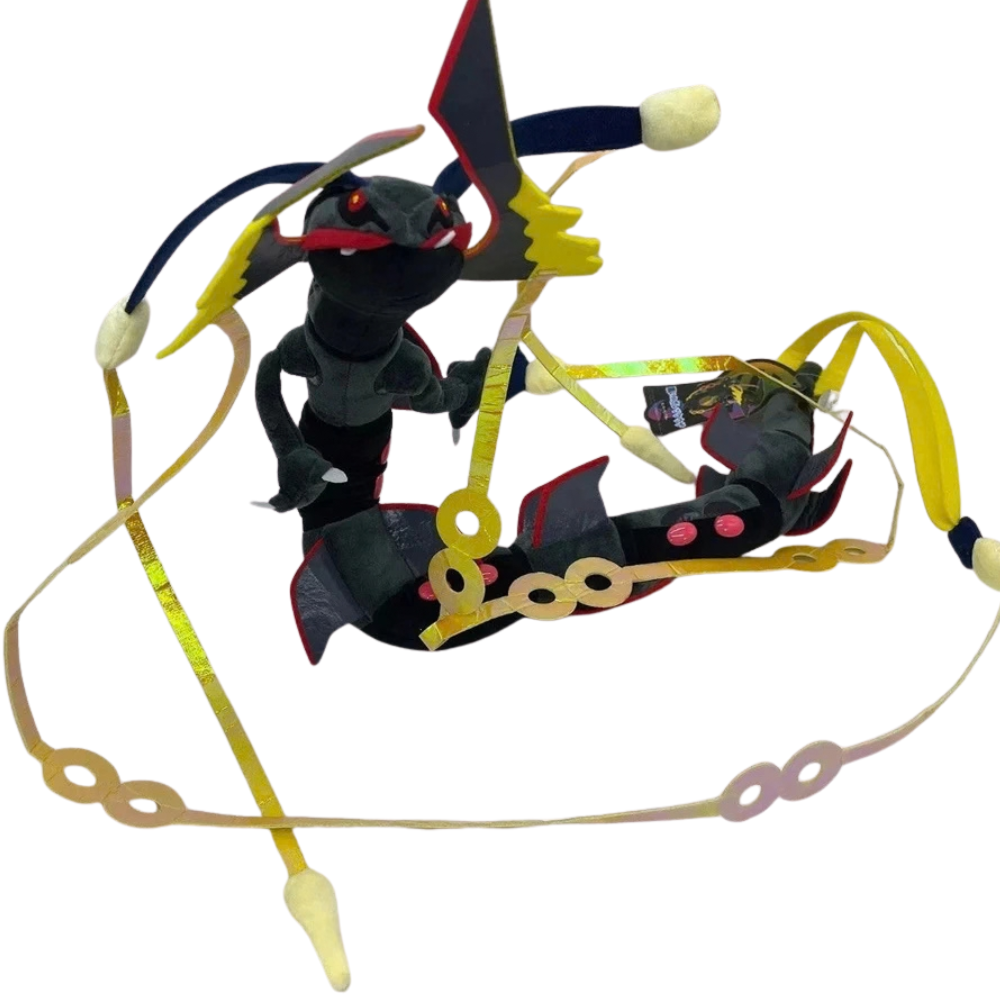 Pokémon Shiny Mega Rayquaza Plush Soft Toy 80cm Large Dragon Flying Teddy Gift