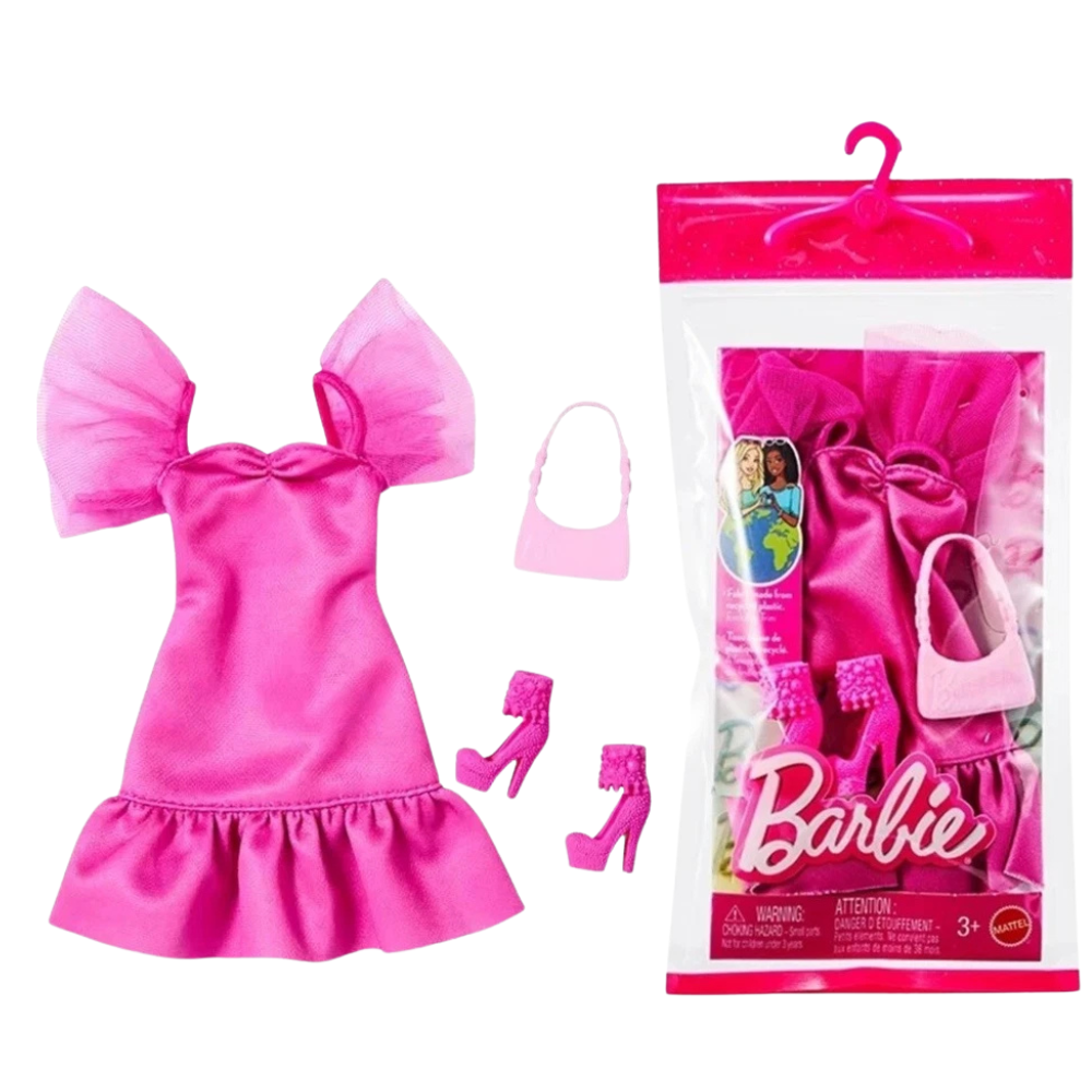 Barbie Accessories Set Doll Clothes Shoes Jewellery & Sunglasses Matte New Toy