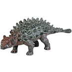 3 Pcs Dino Rhino Toys Styracosaurus Fighting Rhinos and Saichania Dinosaur Referee Play Set