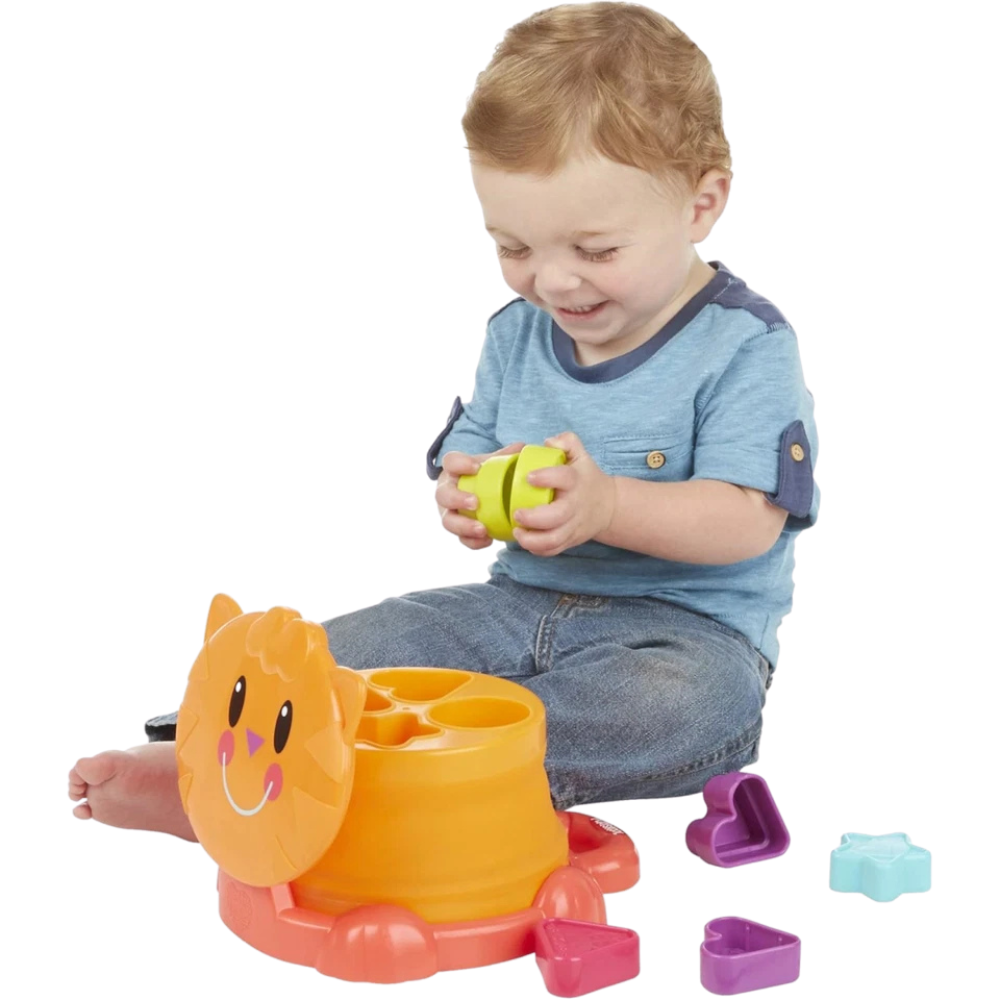 Playskool Pop-Up Shape Sorter Baby Toy Portable Collapsible Matching Game 18M+