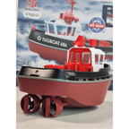 Rc Tug Boat 1:72 Scale Dual Motor 2.4ghz Remote Control Working Lights Kids 8+