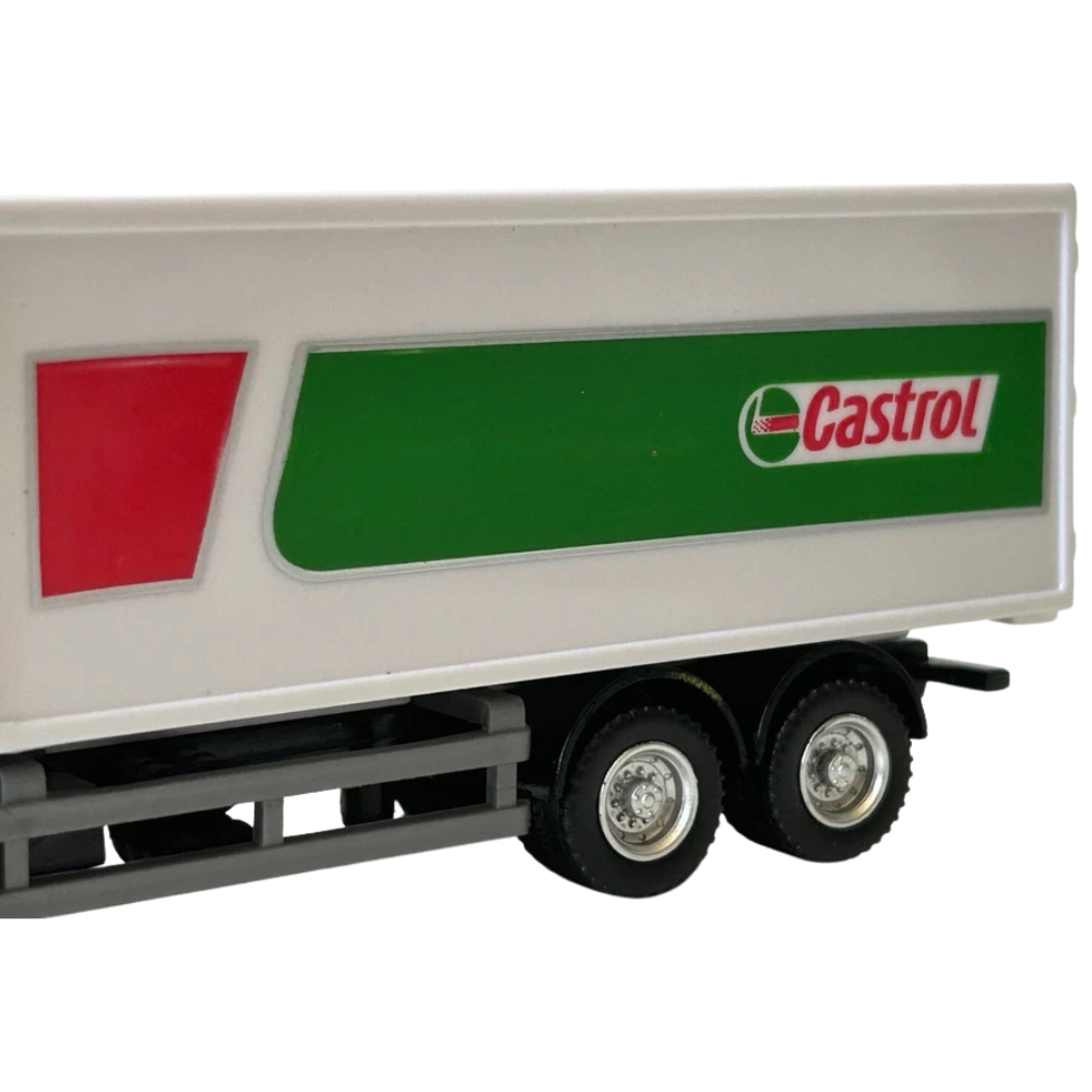 Rmz City Scania P-Series Castrol Swedish Diecast Lorry Truck Model Toy 1:64 Scale Collectible