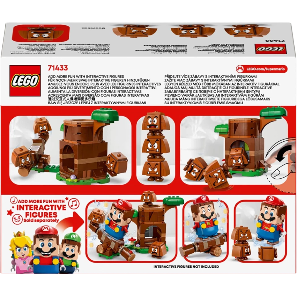 LEGO Super Mario Goombas Playground Toy Playset Nintendo 71433 Building Set